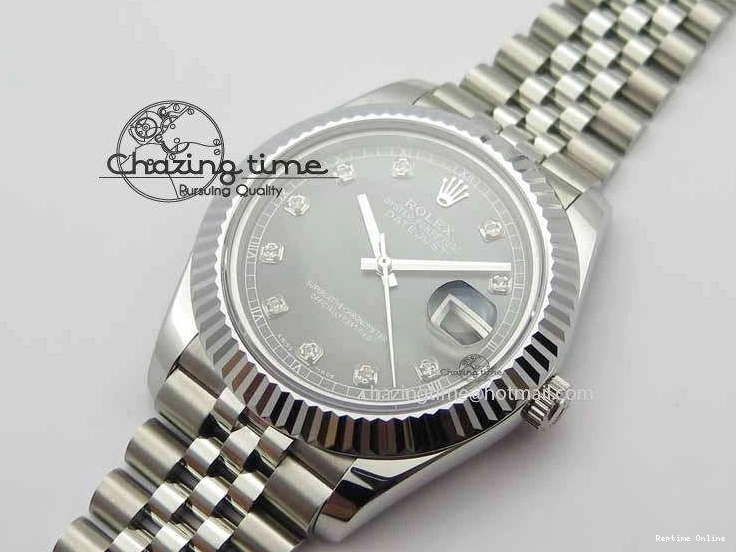 0129 Trendy DateJust II 41mm BP Maker Best Edition Black MOP Diamonds Dial On New Version Jubilee Bracelet A 3622